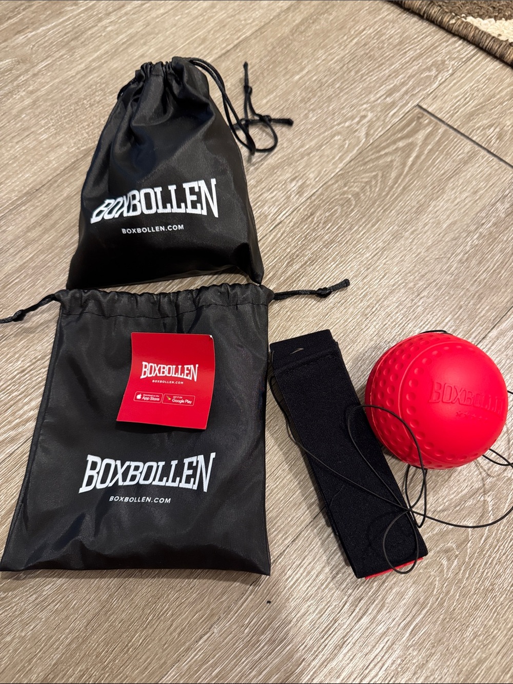 Boxbollen Red Reflex Ball game